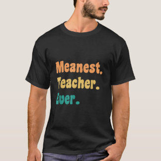 T-shirt Sens Enseignant Jamais Drôle Gag Pratique Plaisant