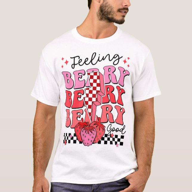 T-shirt Sensation Berry Good Strawberry Festival Saison Fe (Devant)