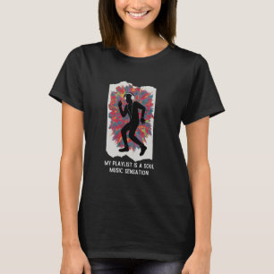 T-shirt Sensation Soul Playlist Musique Abstraite Lover Da