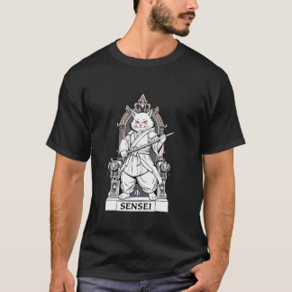 T-shirt Sensei de chat