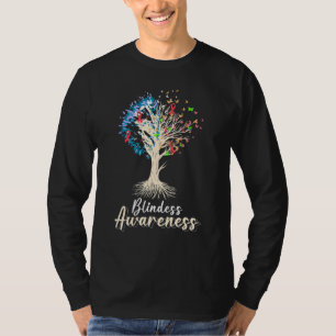 T-shirt Sensibilisation à la aveuglette Personne aveugle