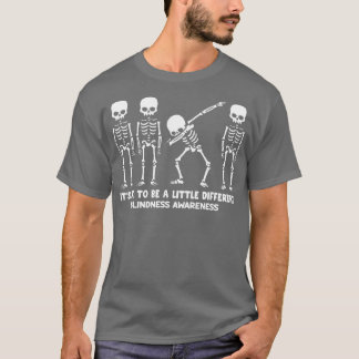 T-shirt Sensibilisation À La Cécité Il Est Ok D'Être Un Pe