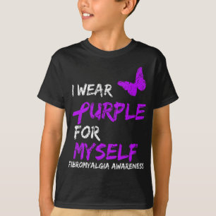 T-shirt Sensibilisation à la fibromyalgie Je porte le viol