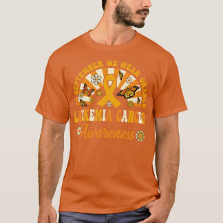T-shirt Sensibilisation À La Leucémie En Septembre Nous Po