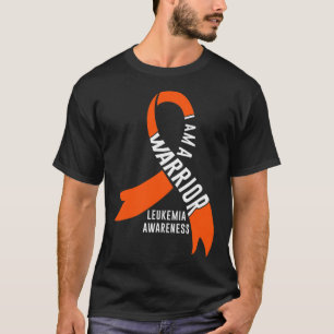 T-shirt Sensibilisation à la leucémie guerrière Cancer du