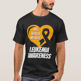 T-shirt Sensibilisation À La Leucémie Pour Maman Ou Papa