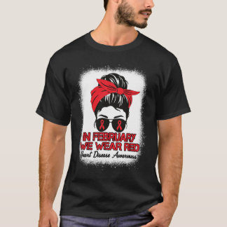 T-shirt Sensibilisation à la maladie cardiaque en février