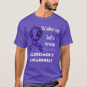 T-shirt Sensibilisation à la maladie d'Alzheimer