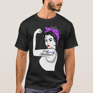 T-shirt Sensibilisation à la maladie d'Alzheimer Interdict