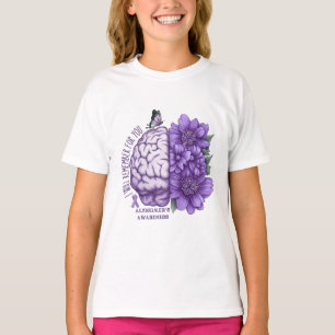 T-shirt Sensibilisation à la maladie d'Alzheimer Je me sou