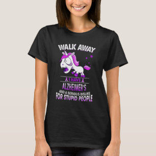 T-shirt Sensibilisation à la maladie d'Alzheimer Unicorn R