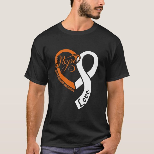 T-shirt Sensibilisation à la maladie de la faim Espoir Amo (Devant)