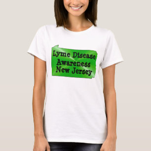T-shirt Sensibilisation à la maladie de Lyme dans le New J