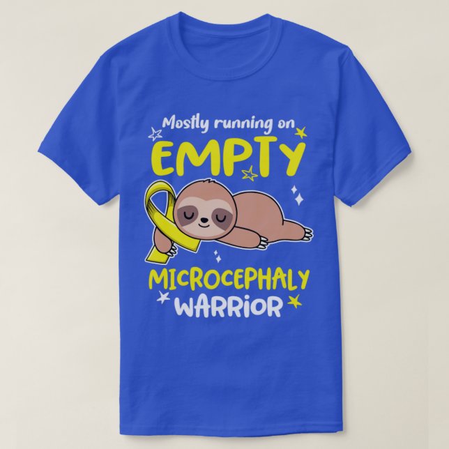 T-shirt Sensibilisation À La Microcéphalie Surtout En Fonc (Design devant)