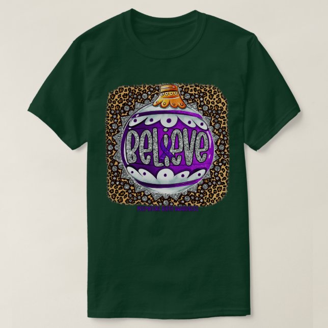T-shirt Sensibilisation à la naissance prématurée Croire O (Design devant)