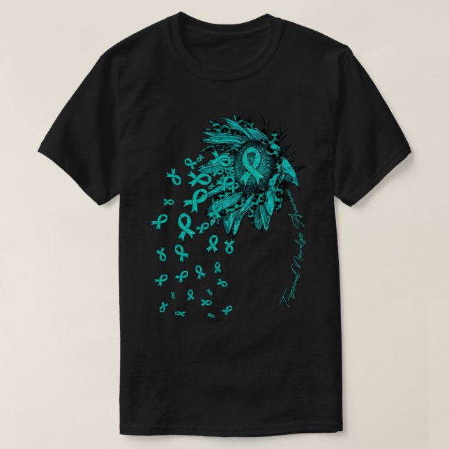 T-shirt Sensibilisation à la neuralgie trigeminale Tournes (Design devant)