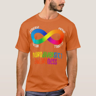 T-shirt Sensibilisation à la Neurodiversité TDAH Autisme D