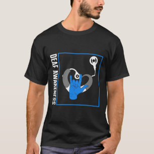 T-shirt Sensibilisation à la perte auditive Implant cochlé