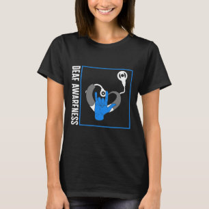 T-shirt Sensibilisation à la perte auditive Implant cochlé