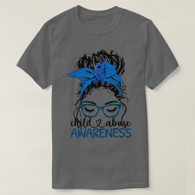 T-shirt Sensibilisation à la prévention de la maltraitance (Design devant)