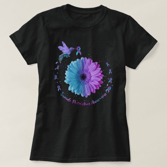 T-shirt Sensibilisation à la prévention des suicides de To (Design devant)