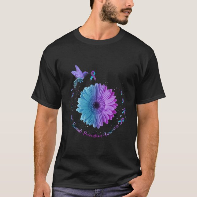 T-shirt Sensibilisation à la prévention du suicide des tou (Devant)