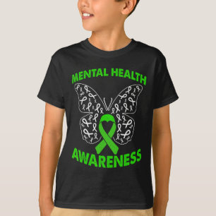 T-shirt Sensibilisation à la santé mentale Anxiété sociale