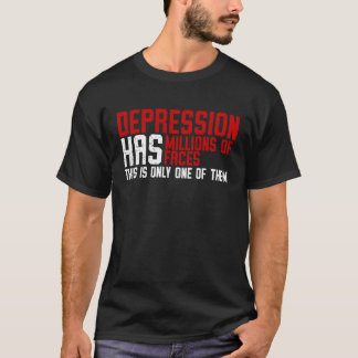T-shirt Sensibilisation à la santé mentale et à la dépress