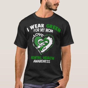 T-shirt Sensibilisation à la santé mentale Je porte le ver