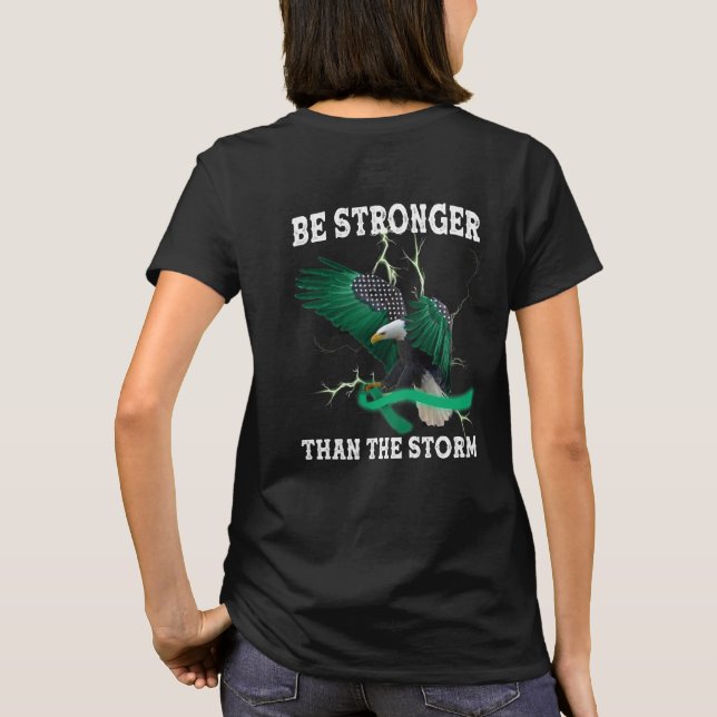 T-shirt Sensibilisation à la santé mentale L'aigle Rompre  (Dos)