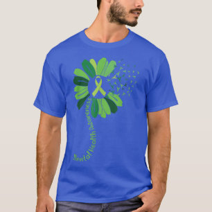 T-shirt Sensibilisation à la santé mentale Rubans de tourn