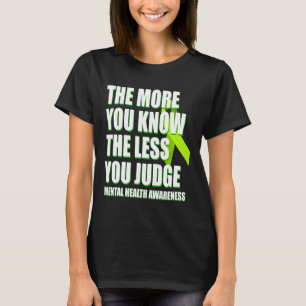 T-shirt Sensibilisation à la santé mentale - Soutien au ru