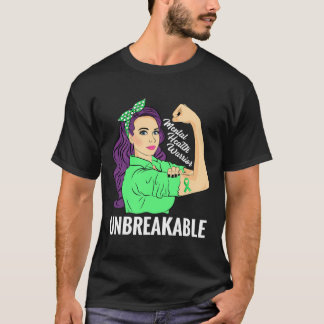 T-shirt Sensibilisation à la santé mentale Soutien des gue