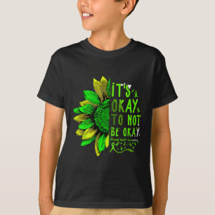 T-shirt Sensibilisation À La Santé Mentale Tournesol C'Est