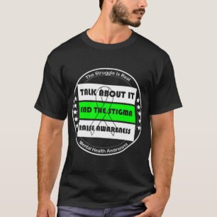 T-shirt Sensibilisation à la santé Sensibilisation sur l'a