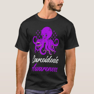 T-shirt Sensibilisation à la sarcoïdose Amusante Octopus P