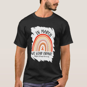 T-shirt Sensibilisation À La Sclérose En Plaques En Mars N