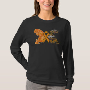 T-shirt Sensibilisation à la sclérose en plaques Guerrière