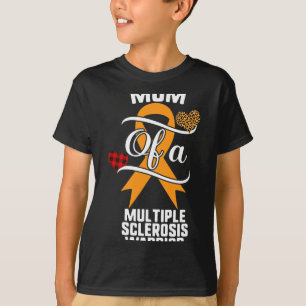T-shirt Sensibilisation à la sclérose en plaques Léopard B
