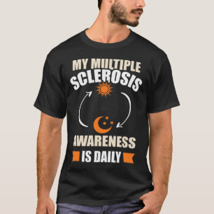 T-shirt Sensibilisation à la sclérose Mme Survivor Daily W