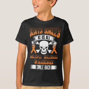 T-shirt Sensibilisation à la sclérose Mme Survivor Sourit 