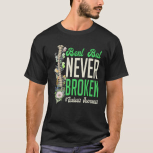 T-shirt Sensibilisation à la Scoliose florale S