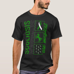 T-shirt Sensibilisation à la Scoliose Les guerriers de la 