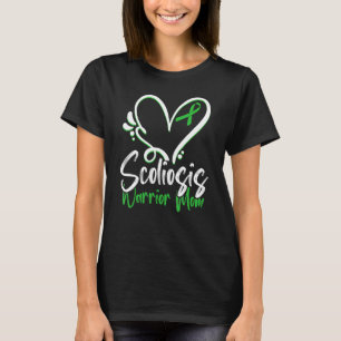 T-shirt Sensibilisation à la Scoliose Maman Coeur Scolioti
