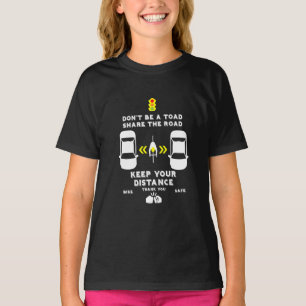 T-shirt Sensibilisation à la sécurité routière à vélo
