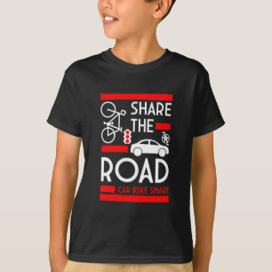 T-shirt Sensibilisation à la sécurité routière à vélo