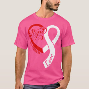 T-shirt Sensibilisation à la SLA Les gens aiment le ruban