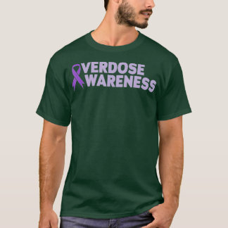 T-shirt Sensibilisation à la surdose Récupération des toxi