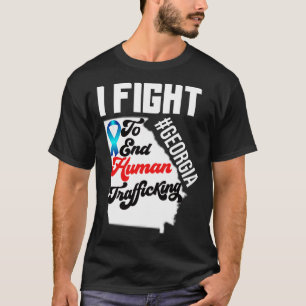 T-shirt Sensibilisation à la traite des êtres humains Géor