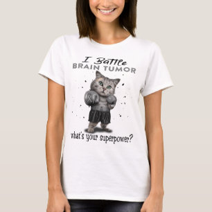 T-shirt Sensibilisation à la tumeur cérébrale Ribbon Cadea